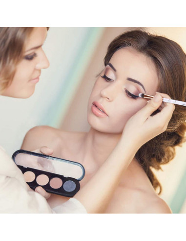 Conjunto de Brochas de Maquillaje para Ojos DUAIU 16Pcs Sintéticas