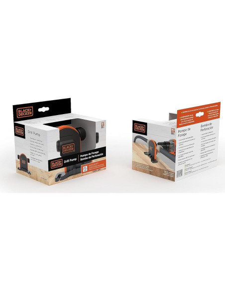 Bomba de Taladro Black+Decker BXWP60002 852 L/h 13.72 m Bomba de Taladro Black+Decker BXWP60002 852 L/h 13.72 m