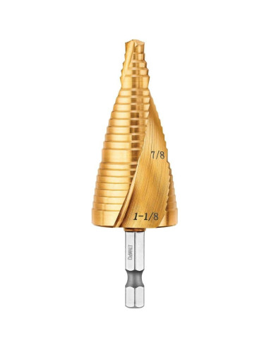 Juego de Brocas Escalonadas DEWALT DWA1789IR 2,87 cm