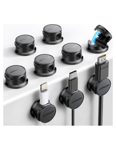 Organizador de Cables Magnético JOYROOM 9 Piezas Negro