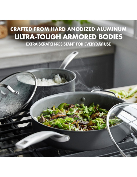 Juego de Utensilios de Cocina GreenPan Chatham 10 Piezas Juego de Utensilios de Cocina GreenPan Chatham 10 Piezas