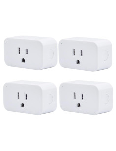 Enchufe Inteligente Third Reality Paquete de 4 Zigbee 15A