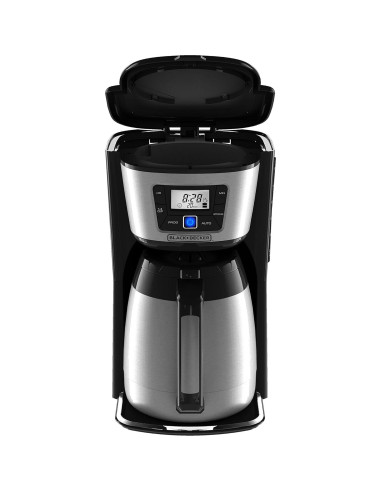 Cafetera Térmica BLACK+DECKER 12 Tazas Acero Inoxidable