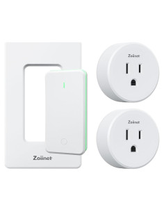 Enchufe Inteligente Zoiinet SW-AK1, Control por Voz y Temporizador