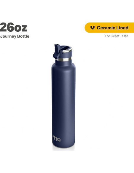Botella RTIC Journey 26 oz Acero Inoxidable Aislada Botella RTIC Journey 26 oz Acero Inoxidable Aislada