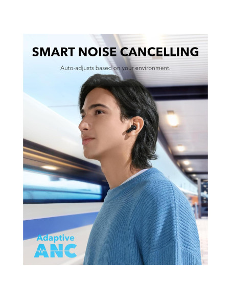 Auriculares Inalámbricos Anker P40i con ANC y 60H Batería Auriculares Inalámbricos Anker P40i con ANC y 60H Batería