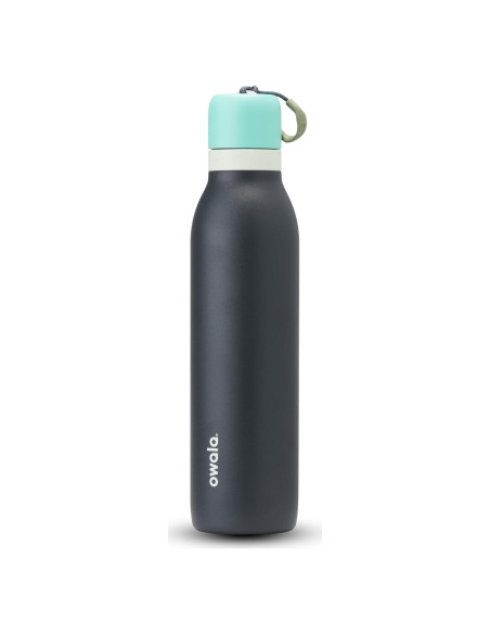 Botella de Agua Owala FreeSip Twist 710 ml Aislada Azul Botella de Agua Owala FreeSip Twist 710 ml Aislada Azul