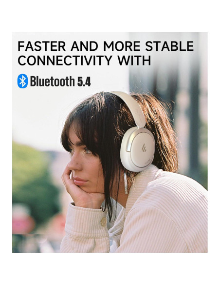 Auriculares Inalámbricos Edifier Atom Max - 45H ANC Blanco Auriculares Inalámbricos Edifier Atom Max - 45H ANC Blanco