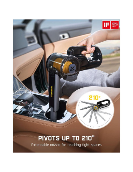 Aspiradora de Coche Inalámbrica Fanttik Fold V10 Apex 17000Pa Aspiradora de Coche Inalámbrica Fanttik Fold V10 Apex 17000Pa