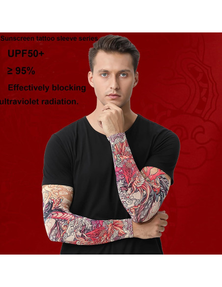 Mangas de Protección Solar UV para Brazo - Enfriamiento y Compresión Mangas de Protección Solar UV para Brazo - Enfriamiento y Compresión