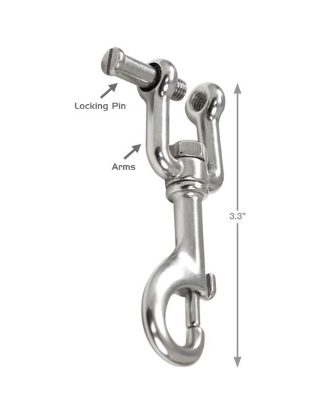Soporte para Mangueras XS Scuba Acero Inoxidable Soporte para Mangueras XS Scuba Acero Inoxidable
