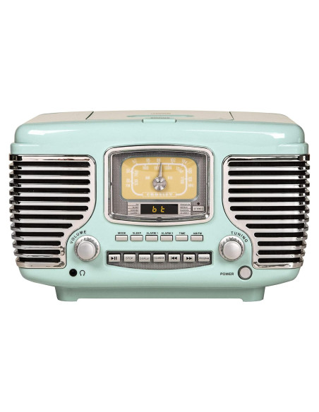 Radio Corsair Crosley CR612B-AB AM/FM Bluetooth CD Azul Radio Corsair Crosley CR612B-AB AM/FM Bluetooth CD Azul