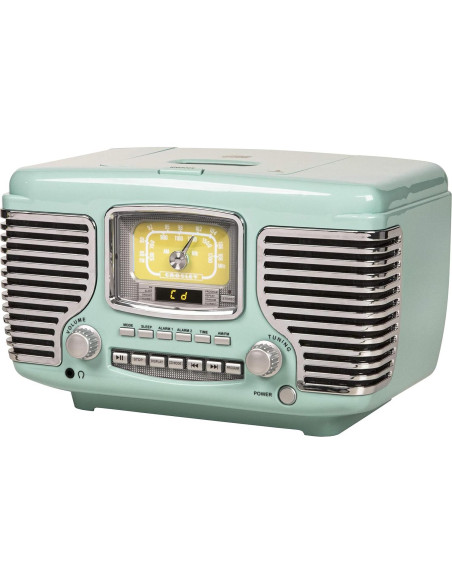 Radio Corsair Crosley CR612B-AB AM/FM Bluetooth CD Azul Radio Corsair Crosley CR612B-AB AM/FM Bluetooth CD Azul