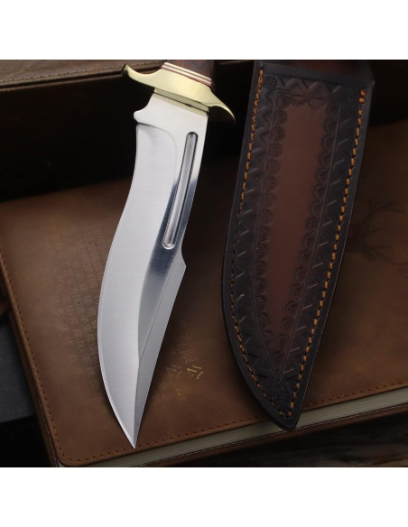 Cuchillo de Caza WPKOPYA YMX-zd1-78 Acero Inoxidable 18.4 cm Cuchillo de Caza WPKOPYA YMX-zd1-78 Acero Inoxidable 18.4 cm