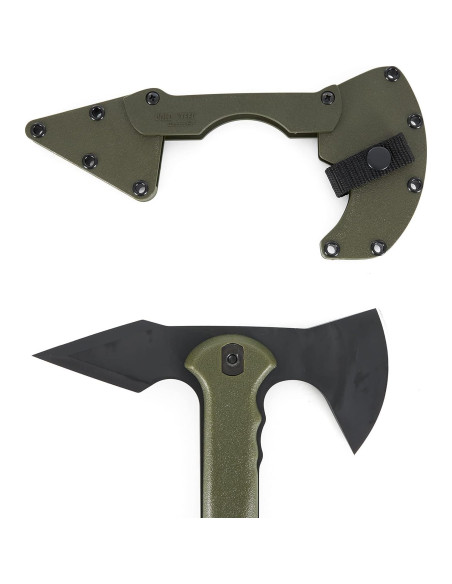Hacha de Supervivencia Cold Steel Trench Hawk 48.26 cm Verde OD Hacha de Supervivencia Cold Steel Trench Hawk 48.26 cm Verde OD