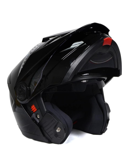 Casco Modular Milwaukee MPH9821DOT Negro Brillante Pequeño Casco Modular Milwaukee MPH9821DOT Negro Brillante Pequeño