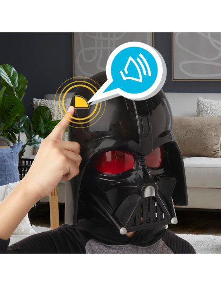 Máscara Electrónica Darth Vader Star Wars con Sonidos Máscara Electrónica Darth Vader Star Wars con Sonidos