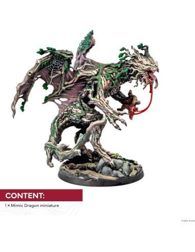 Miniatura Dragón Mimic Archon Studio 12.7 cm para DND