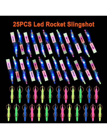 25 Juegos de Vuelo LED Zanshu - 50 Piezas para Niños 25 Juegos de Vuelo LED Zanshu - 50 Piezas para Niños