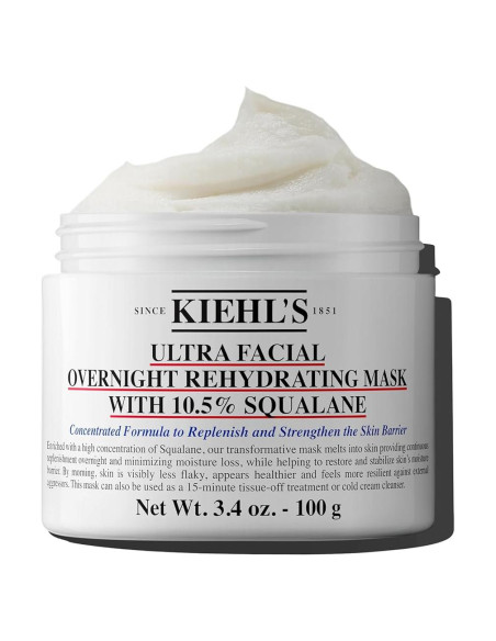 Mascarilla Hidratante Nocturna Kiehl's 10.5% Escualano 99.87g Mascarilla Hidratante Nocturna Kiehl's 10.5% Escualano 99.87g