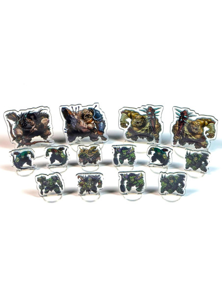 Miniaturas de Rol 1985 Juegos Orcos para D&D 15x12 cm Miniaturas de Rol 1985 Juegos Orcos para D&D 15x12 cm