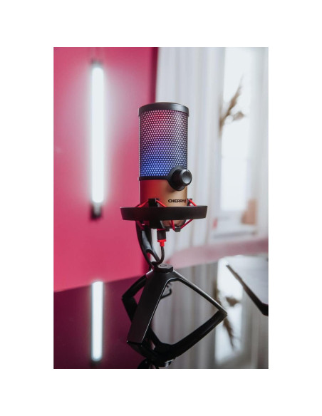 Micrófono USB CHERRY UM 9.0 PRO RGB para PC y Mac Micrófono USB CHERRY UM 9.0 PRO RGB para PC y Mac