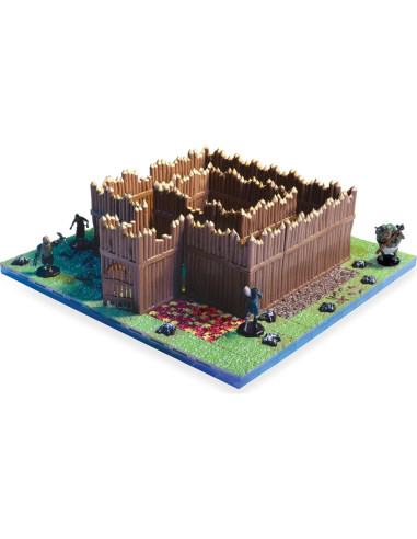 Conjunto de Base Palisade Monster 195 Piezas Modular 3D