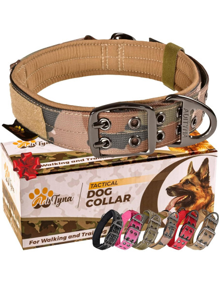 Collar para Perros Medianos ADITYNA Camuflaje Ajustable Collar para Perros Medianos ADITYNA Camuflaje Ajustable