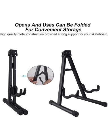 Soporte para Skateboard YIBEICO Rack Antideslizante