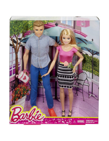 Conjunto de muñecas Barbie y Ken - 2 muñecas de moda