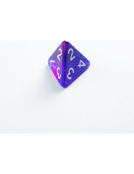 Juego de Dados RPG Galaxia Nebulosa 7 Piezas Premium Juego de Dados RPG Galaxia Nebulosa 7 Piezas Premium