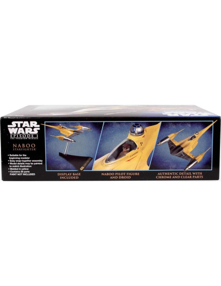 Modelo N-1 Caza Estelar Naboo AMT 1:48 Kit a Escala Modelo N-1 Caza Estelar Naboo AMT 1:48 Kit a Escala