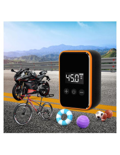 Bomba eléctrica para neumáticos WINWEND FG09 150 PSI portátil