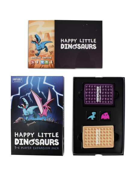 Expansión Pequeños Dinosaurios Felices - 5-6 Jugadores Expansión Pequeños Dinosaurios Felices - 5-6 Jugadores