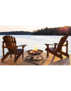 Hoguera de Propano Outland Living 53 cm 58,000 BTU con Kit 2