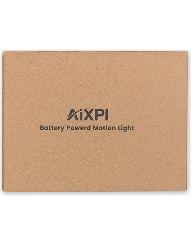 Luz de Sensor de Movimiento AIXPI 1500LM IP65 Batería Exterior