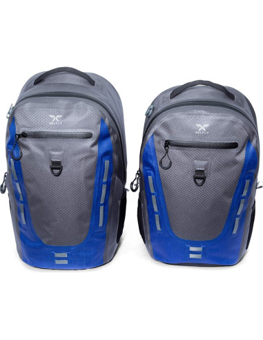 Mochila Impermeable Xelfly 25L Azul Profundo para Aventura
