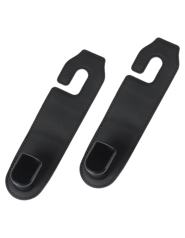 Ganchos de cuero para reposacabezas Gluebar - 2 unidades