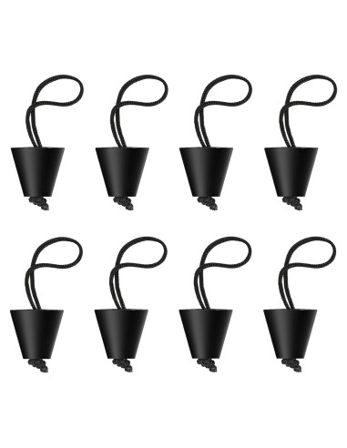 Axlksia Kit de 8 Tapones de Escotilla para Kayak Silicona