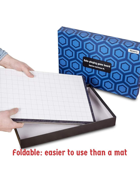 Tablero de Rol Plegable Blueshift 111x86 cm Borrable Tablero de Rol Plegable Blueshift 111x86 cm Borrable