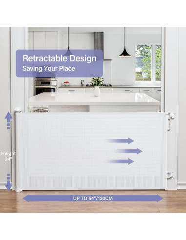 Puerta Retráctil PRObebi para Bebés y Perros 137x86 cm