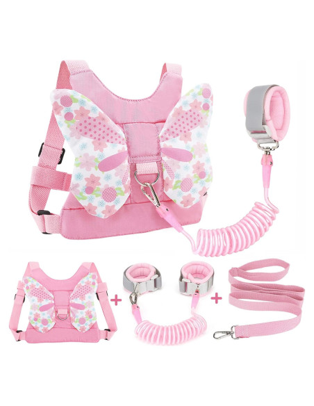Arnés Antipérdida para Niños Accmor Rosa 3 en 1 Ajustable Arnés Antipérdida para Niños Accmor Rosa 3 en 1 Ajustable