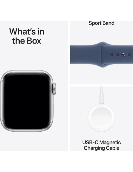 Apple Watch SE 2 Gen GPS 40mm Aluminio Plateado Fitness Apple Watch SE 2 Gen GPS 40mm Aluminio Plateado Fitness