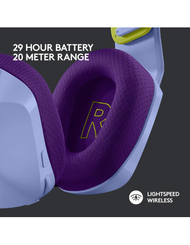 Auriculares Gaming Logitech G733 Inalámbricos Lila