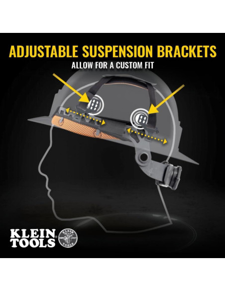 Casco de Seguridad Klein Tools Tipo-2 con Linterna Recargable Casco de Seguridad Klein Tools Tipo-2 con Linterna Recargable
