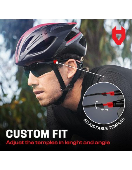 Gafas de Seguridad NoCry Tintadas UV400 Ajustables Gafas de Seguridad NoCry Tintadas UV400 Ajustables