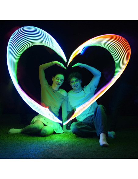 Anillo Volador TOSY 36 LEDs RGB Multicolor Impermeable Anillo Volador TOSY 36 LEDs RGB Multicolor Impermeable