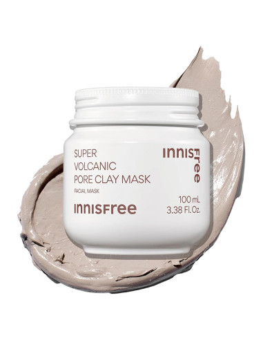 Máscara de Arcilla Volcánica Innisfree 100ml Limpia Poros