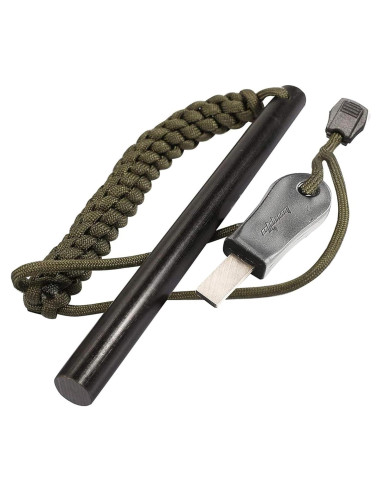 Kit de Inicio de Fuego bayite 15.3 cm con Paracord y Striker-Pro