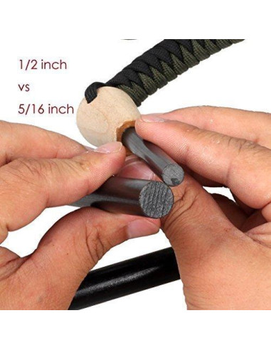 Varilla de Ferro 1/2" x 130mm Bayite - Encendedor de Fuego XL